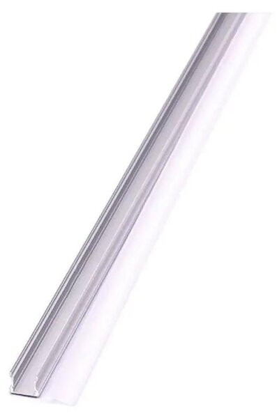 Striscia LED ad angolo - kit di installazione con diffusore - argento - IP20