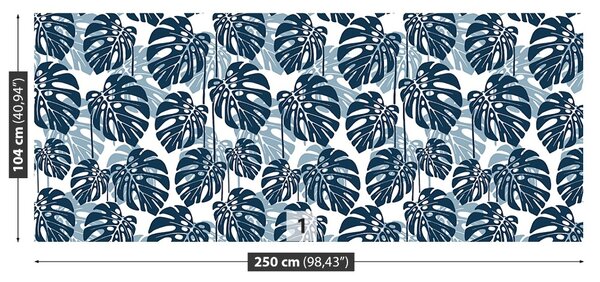 Carta da parati Foglie tropicali 104x70 cm