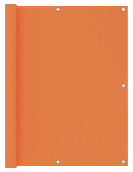 Paravento Balcone Arancione 120x300 cm in Tessuto Oxford