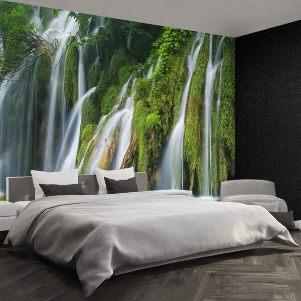 Carta da parati Croazia Waterfalls 104x70 cm