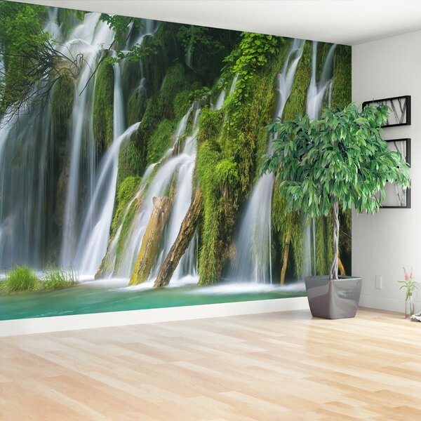 Carta da parati Croazia Waterfalls 104x70 cm