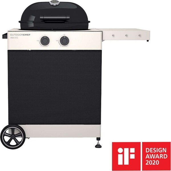 Outdoor Chef Arosa 570 G Tex 30 mbar barbecue a gas con frontale intercambiabile