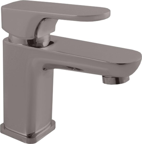 YUKON - Miscelatore per lavabo senza scarico, grigio metallo - spazzolato YU126.0MGK, RAV Slezák