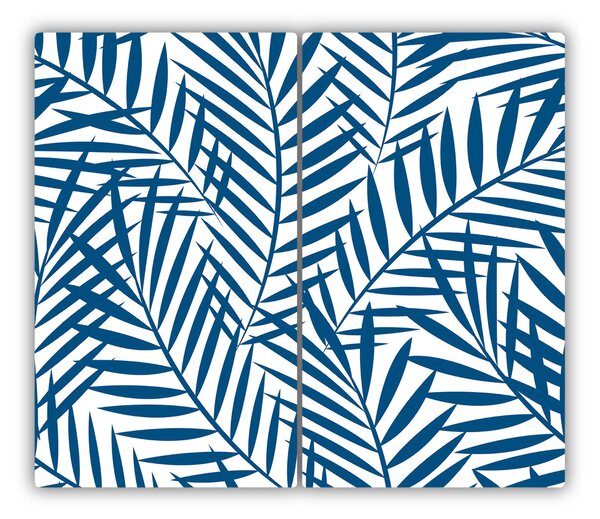 Tagliere in vetro Foglie di palma 60x52 cm