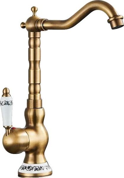 Rubinetto per lavabo, a soffitto, stile contemporaneo, lungo