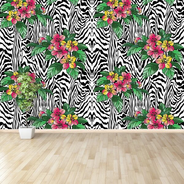 Carta da parati Pattern floreale 104x70 cm