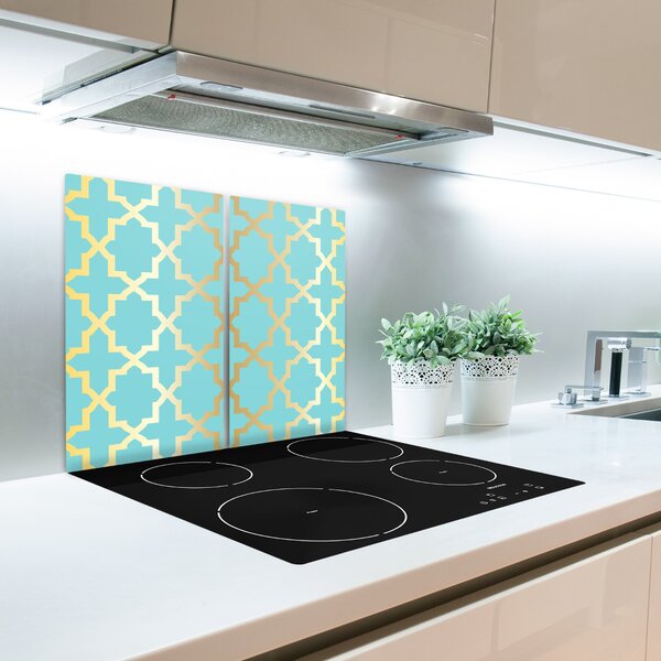 Tagliere in vetro Modello arabo 60x52 cm