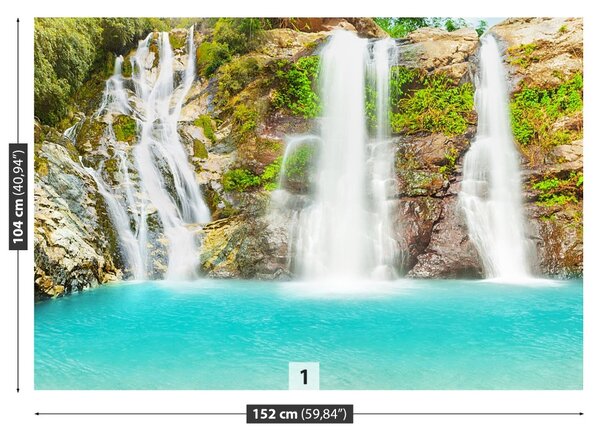 Carta da parati Cascata 104x70 cm