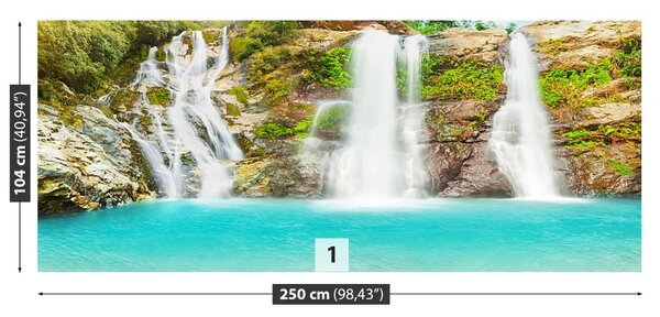 Carta da parati Cascata 104x70 cm