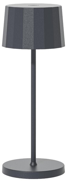 MÜLLER-LICHT Lampada da tavolo ricaricabile a LED OLEA, 2,2W, 200lm, RGB, antracite
