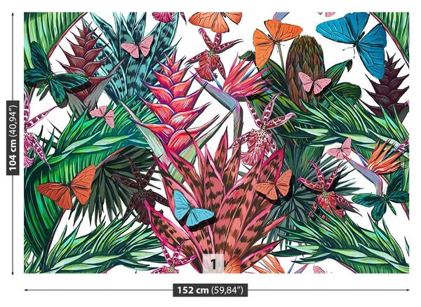 Carta da parati Pattern floreale 104x70 cm