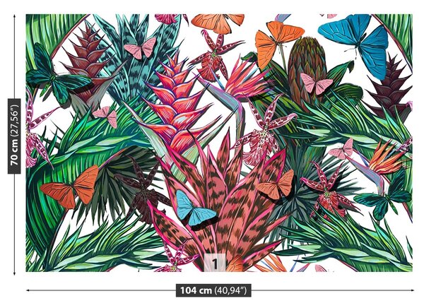 Carta da parati Pattern floreale 104x70 cm