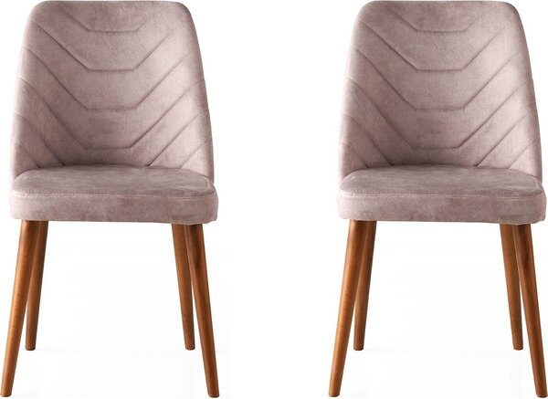 Skye Decor, Dallas- Dallas 555NMB, noce, sedie da ufficio, 90x50x49 cm, struttura: 100% metallo