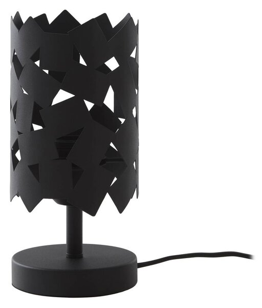 Lampada da tavolo Lucande Aeloria, nero, ferro, Ø 12 cm, E27