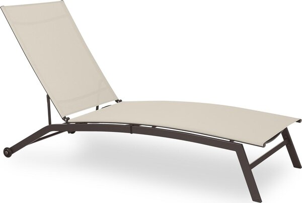 Sdraio da giardino STACK beige