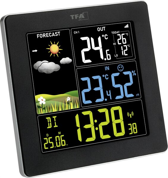 Stazione meteo wireless con display a colori SUN 2