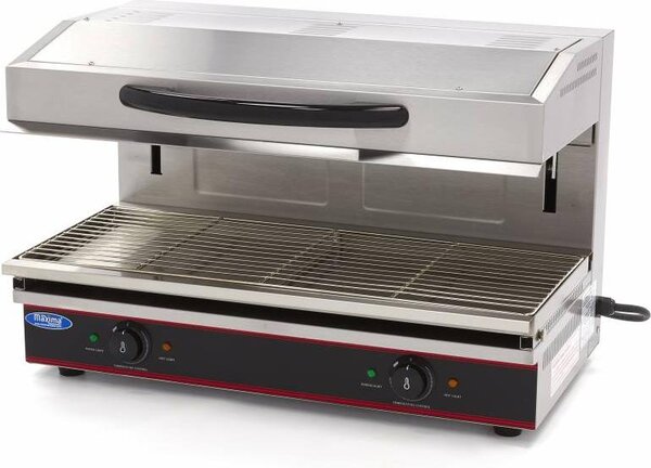 Maxima - Gastro Salamander Grill - 79 x 32 cm - 5600W - con alzata