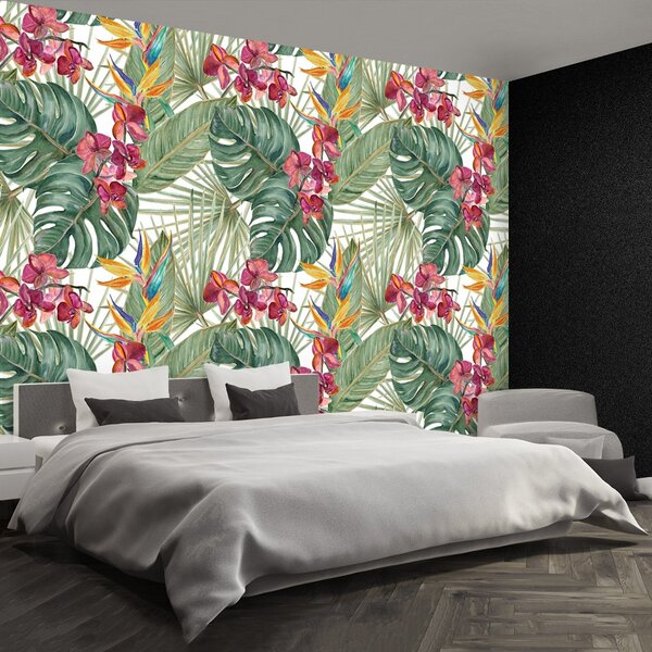 Carta da parati Modello tropicale 104x70 cm