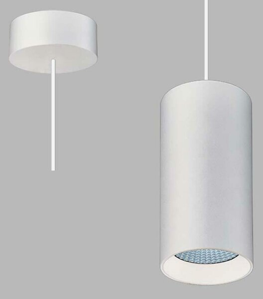 Apparecchio LED a sospensione LUKY CRI90, variante: BIANCO, 3000 K
