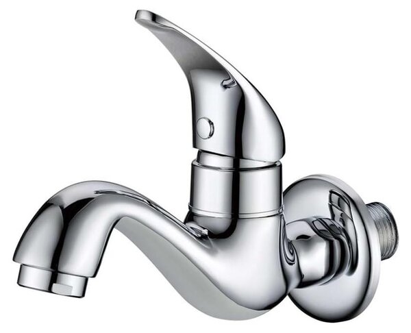 Rubinetto monocomando per lavabo, da montare a parete