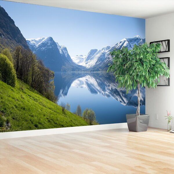 Carta da parati Fjord in Norvegia 104x70 cm