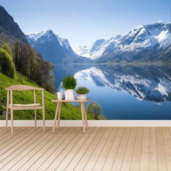 Carta da parati Fjord in Norvegia 104x70 cm