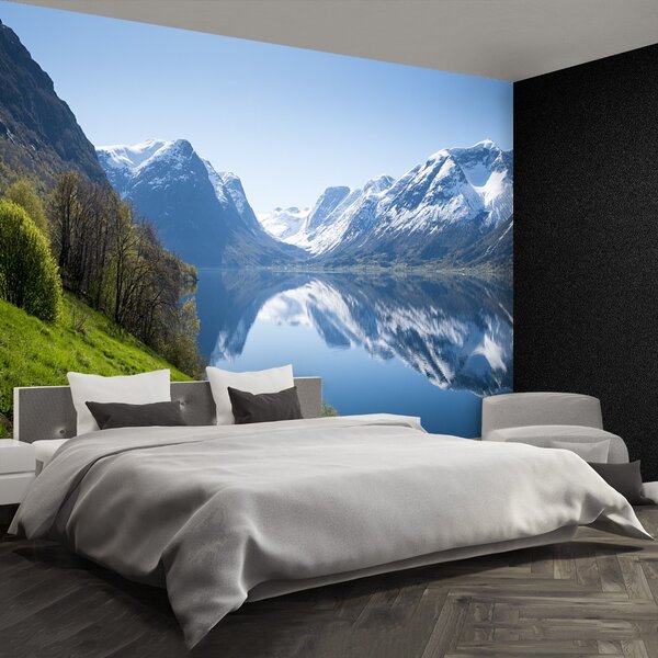 Carta da parati Fjord in Norvegia 104x70 cm