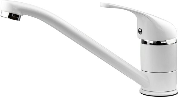 Rubinetti da cucina monocomando, a leva singola, con bocca girevole e design cilindrico