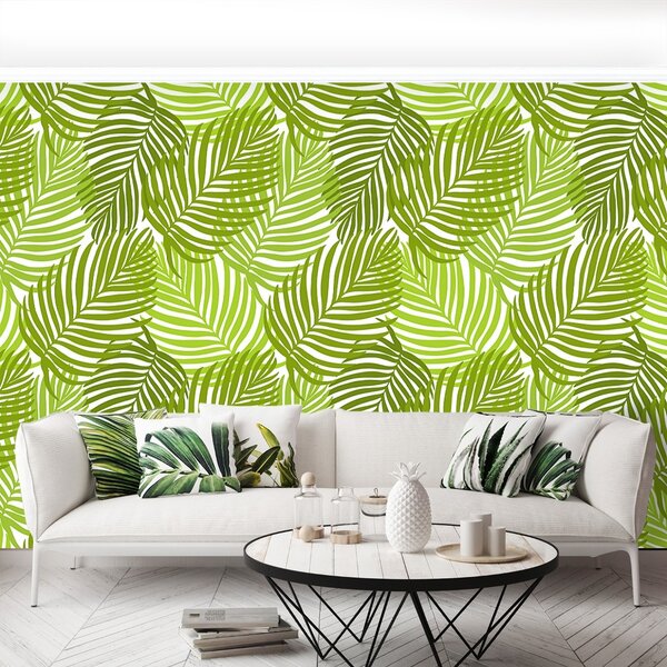 Carta da parati Foglie tropicali 104x70 cm