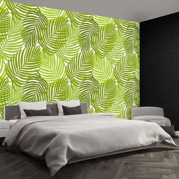 Carta da parati Foglie tropicali 104x70 cm