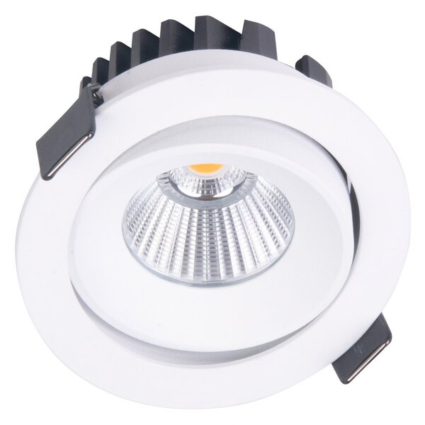 Lampada da incasso a LED a forma di occhio, bianca, IP65, CYKLOP H0094 MaxLight