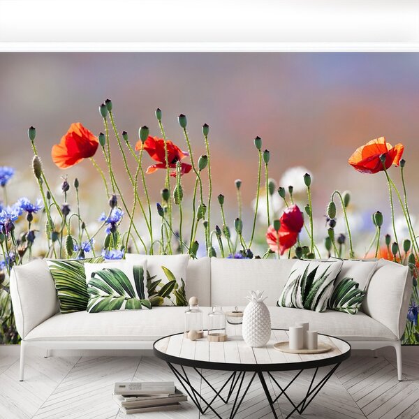 Carta da parati Maki e flower di mais 104x70 cm