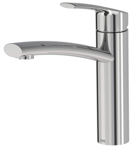 Miscelatore per lavabo con finitura cromata