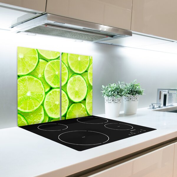 Tagliere in vetro Lime 60x52 cm