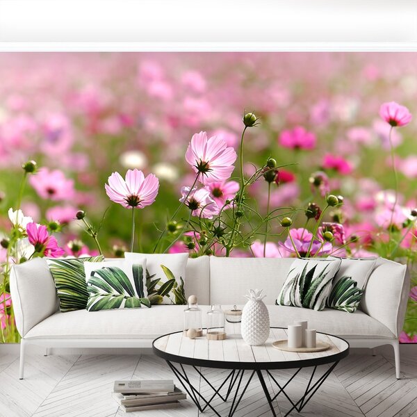 Carta da parati Fiori spaziali 104x70 cm