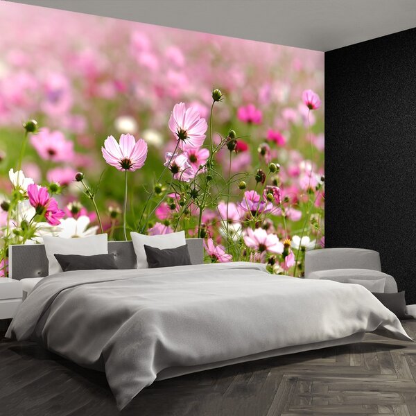 Carta da parati Fiori spaziali 104x70 cm