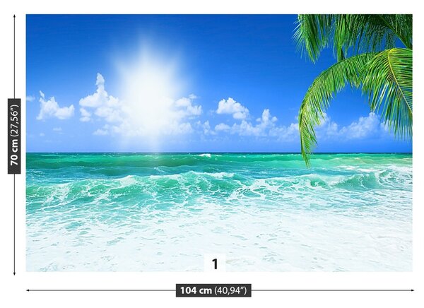 Carta da parati La spiaggia del paradiso 104x70 cm