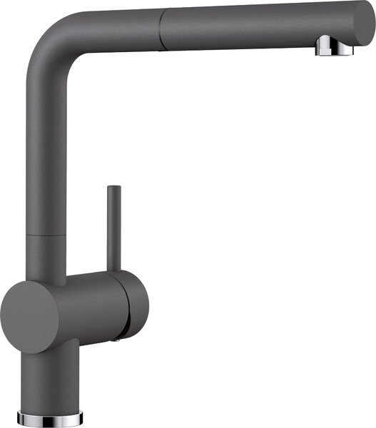 Miscelatore per lavello con doccia Blanco LINUS-S rock grey 518813