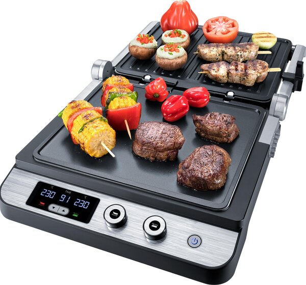 Steba FG 120 eds/sw grill a basso contenuto di grassi 1800W