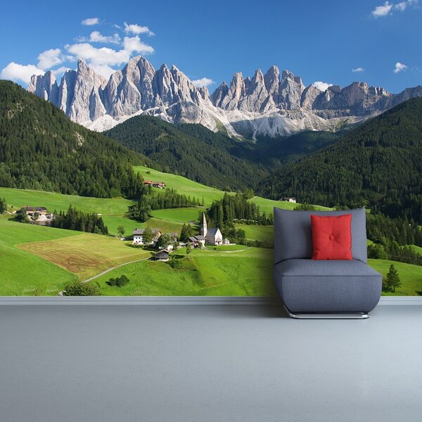 Carta da parati Dolomiti italiani 104x70 cm