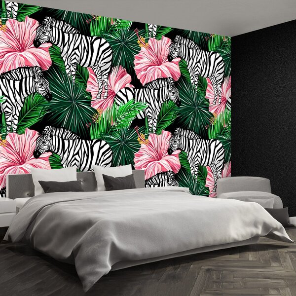 Carta da parati Animali zebra 104x70 cm