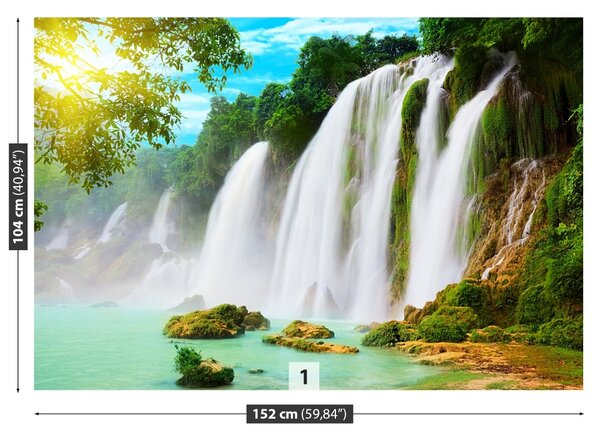Carta da parati Detian Waterfall 104x70 cm