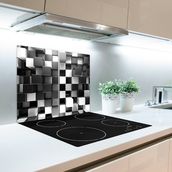 Tagliere in vetro Astrazione della caviglia 60x52 cm