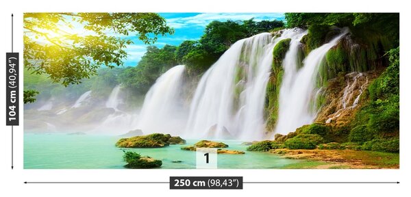 Carta da parati Detian Waterfall 104x70 cm