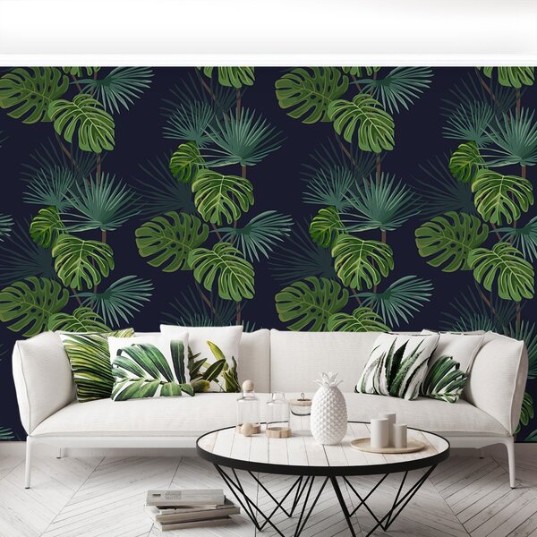 Carta da parati Monstera Hole 104x70 cm