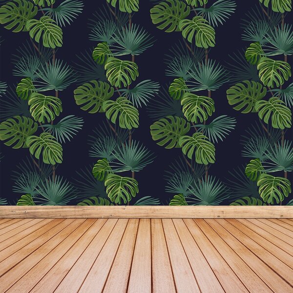 Carta da parati Monstera Hole 104x70 cm