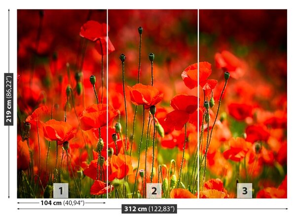 Carta da parati Maki Meadow 104x70 cm
