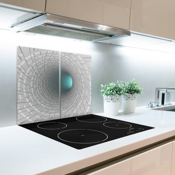 Tagliere in vetro Tunnel 3D 60x52 cm