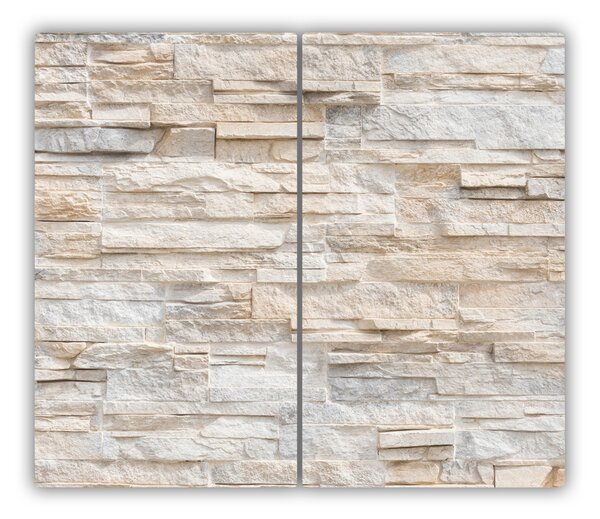 Tagliere in vetro Muro di mattoni 60x52 cm