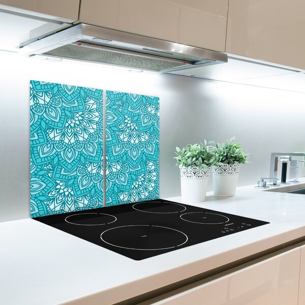 Tagliere in vetro temperato Ornamenti 60x52 cm